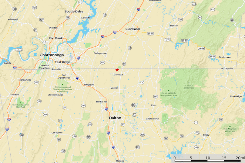 Location Map - Jones