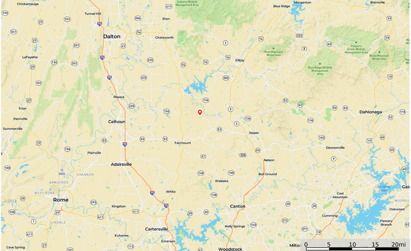 Location Map 2 - Pickens 85.1