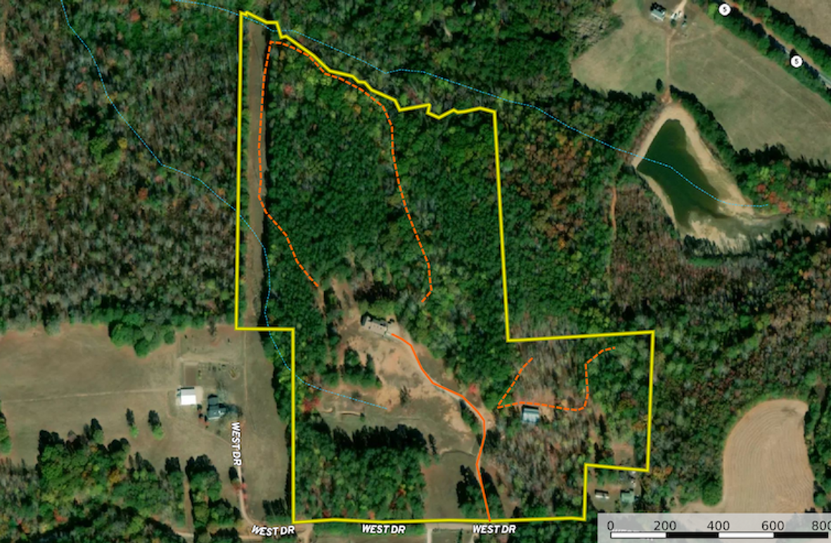 Aerial Map - Carroll 40 Ac.