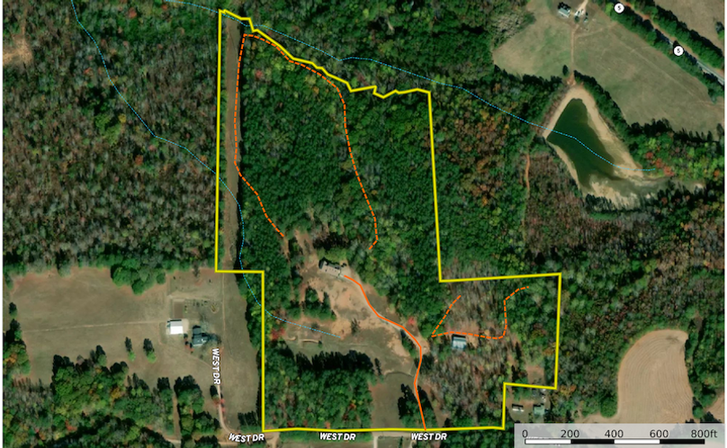 Aerial Map - Carroll 40 Ac.