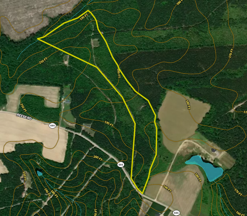 Aerial Topo and Water Features