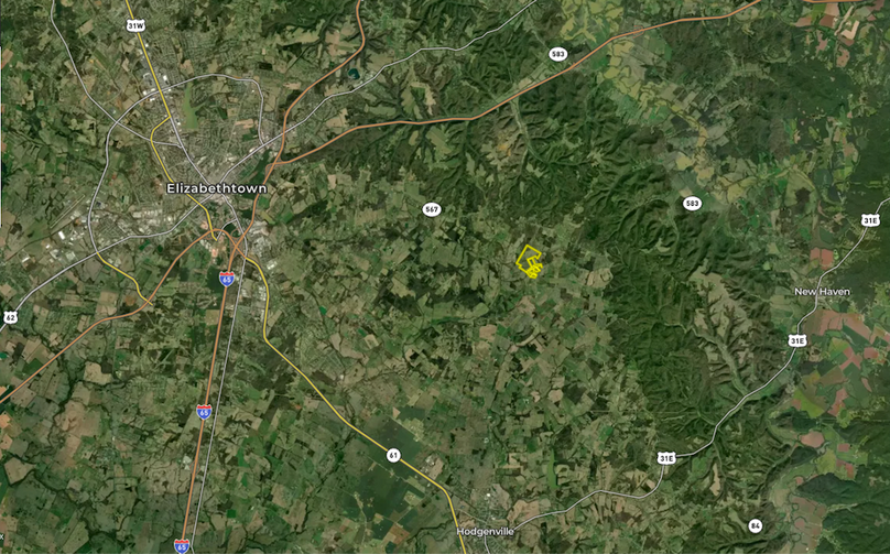 LARUE KY 152.AERIAL.WIDE