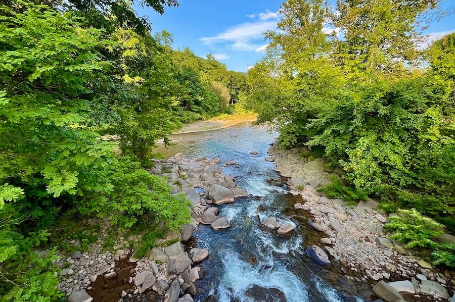 p46 Woodland Creek Intersecting with Esopus Creek