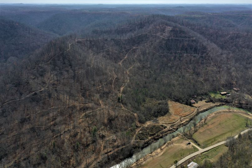 002 aerial drone shot from the northeast corner