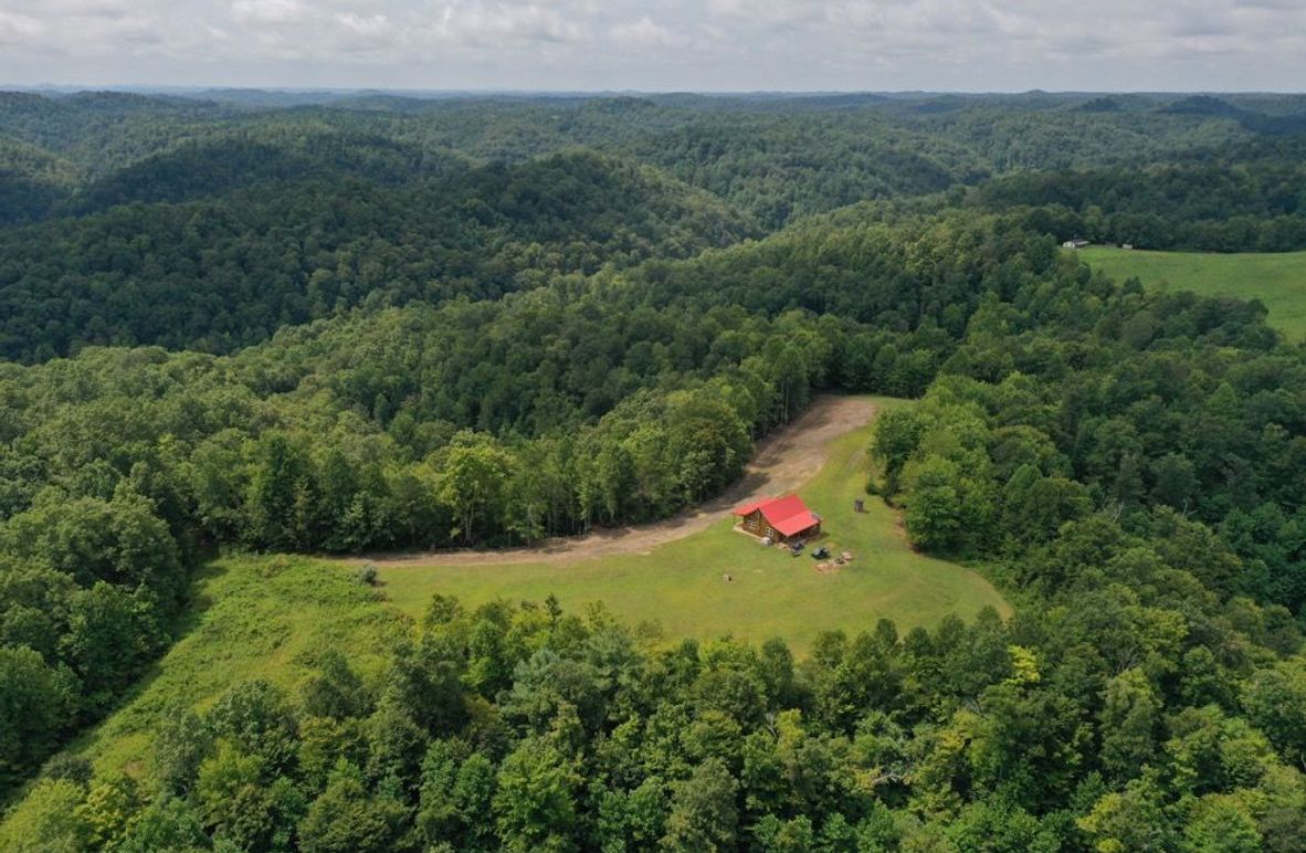 005 aerial drone view from the northeast