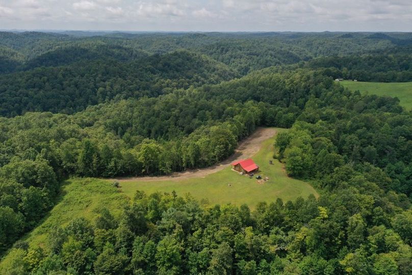 005 aerial drone view from the northeast