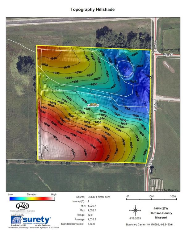 Topography Hillshade