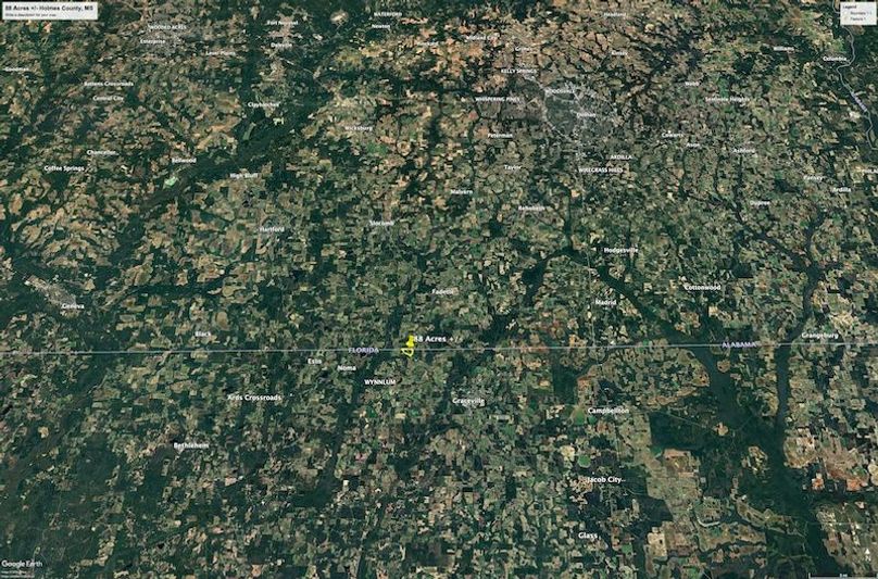 Aerial #7 Approx. 88 Acres Holmes County, FL