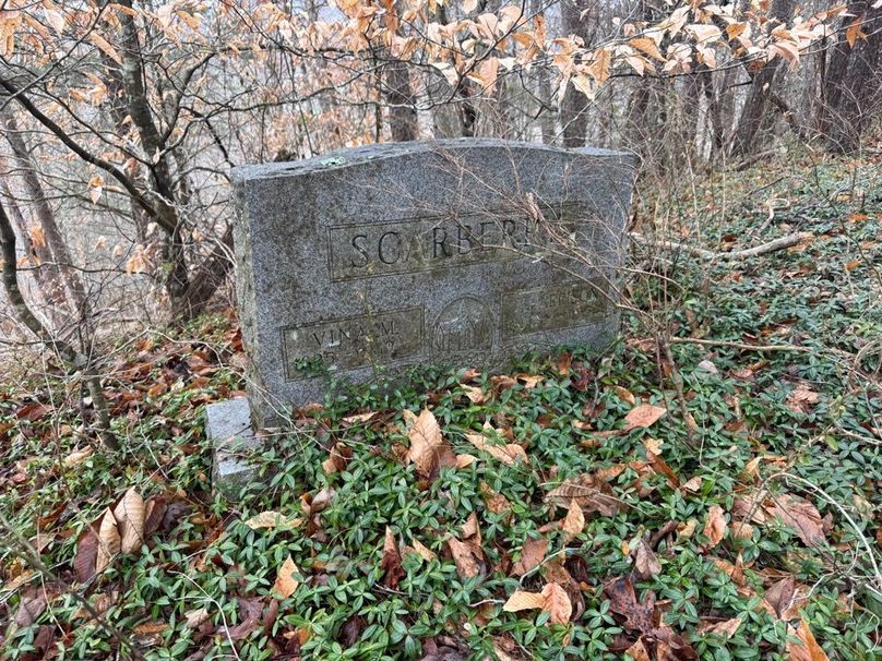 006 one of several old headstones in the old cemetery on the small center point at the north area of the property