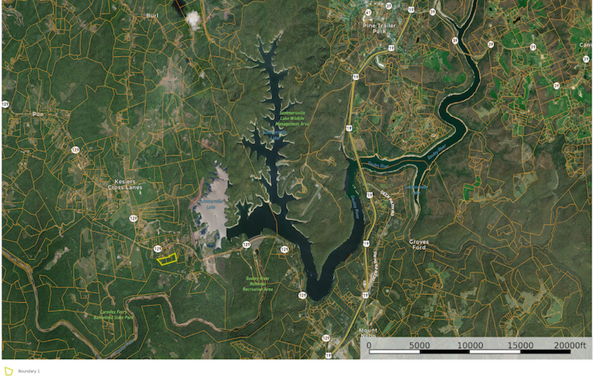 Nich Co WV 24 ac and house map 4 overview