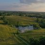 001 aerial drone view from the north middle of the property looking south