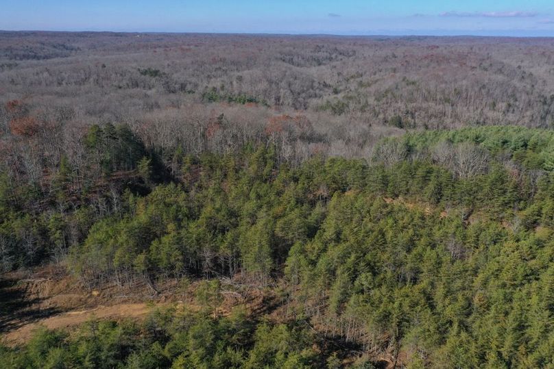 002 aerial drone view from the southeast corner looking across the property
