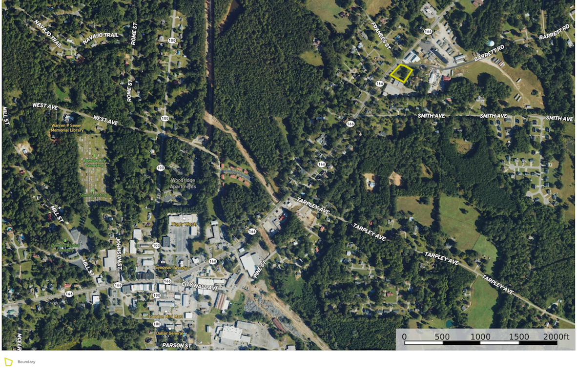 Carroll GA .83 location map