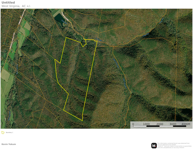 Pend Co WV 241 Roberson map 1 site