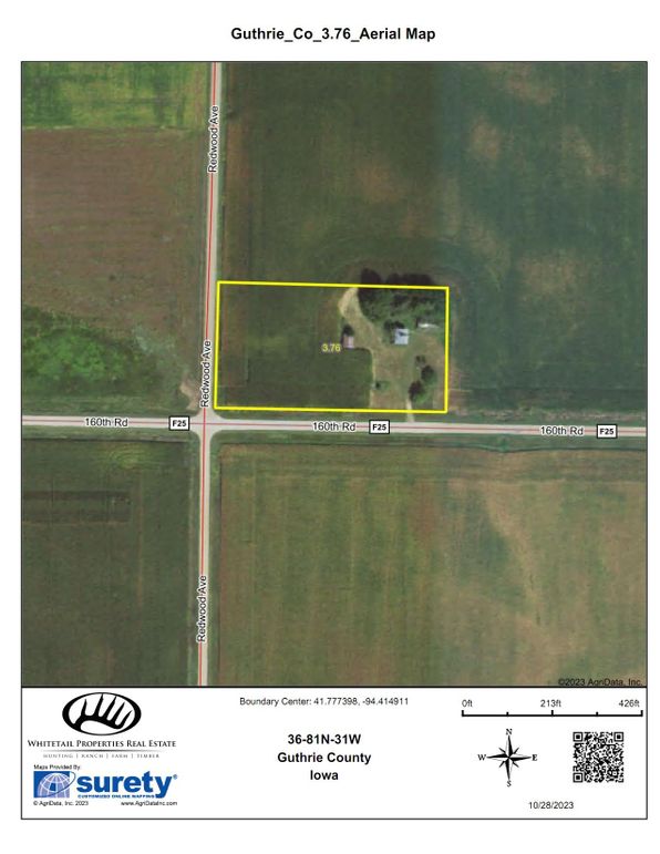 Guthrie_Co_3_76_Aerial_Map