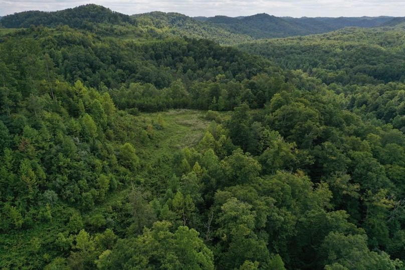 014 aerial drone shot from the southeast part of the property looking straight north