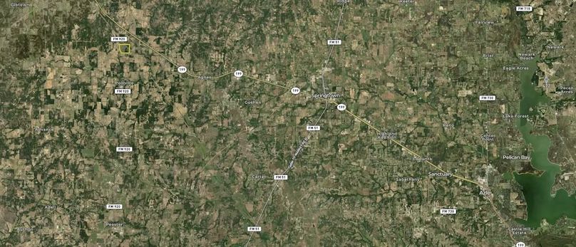 Wilkins-Huffines Wide Map