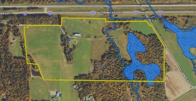 Map right wetlands