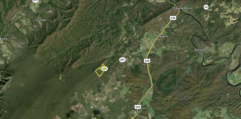 Botetourt 99.99 Hambrick Aerial Wide