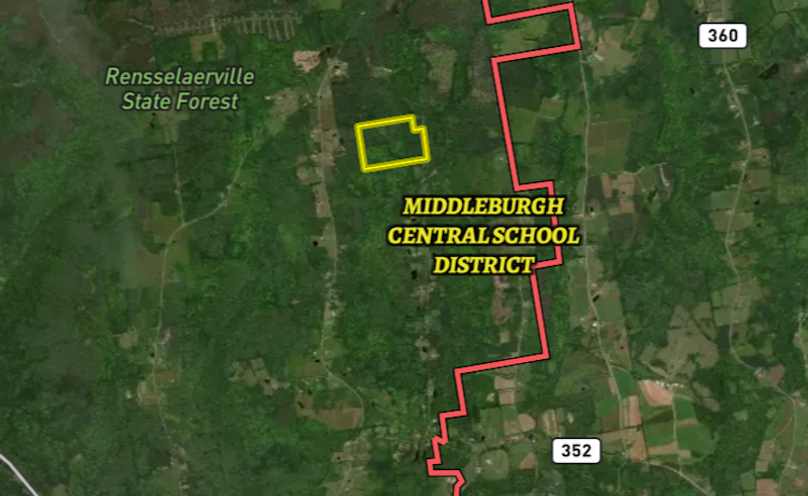 Albany Co 59.5 Neuman School district map