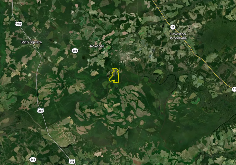 Bertie Co, NC 350 - Glover Zoom Out