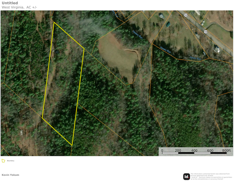 Pend Co WV 10+cabin Cornett map 1 site