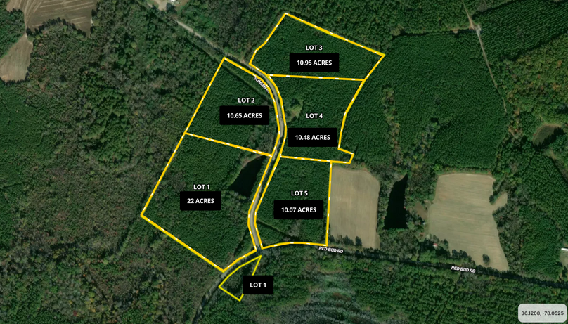 5 lot option map