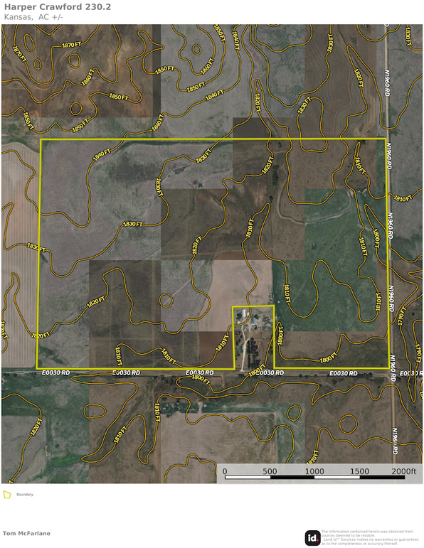Harper OK Crawford 230.2 Topo