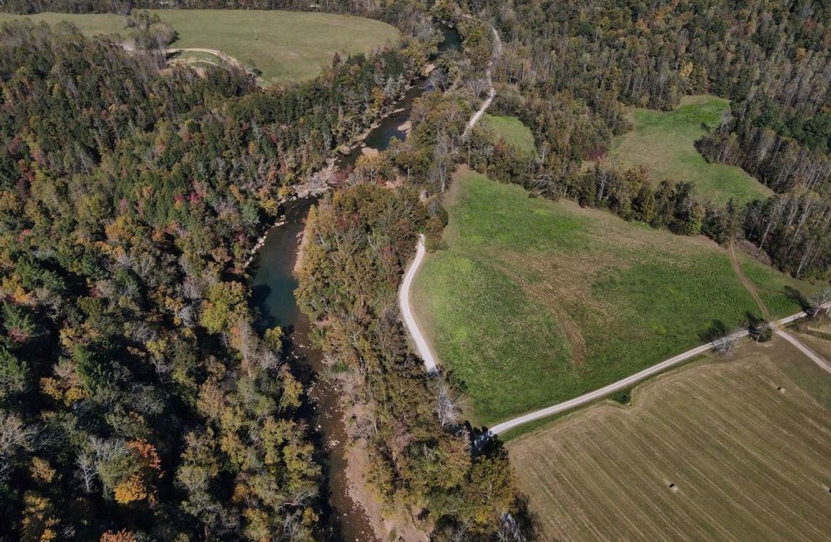 002 awesome aerial view over the river and fields-2