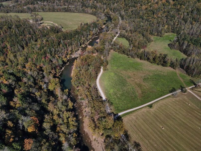 002 awesome aerial view over the river and fields-2