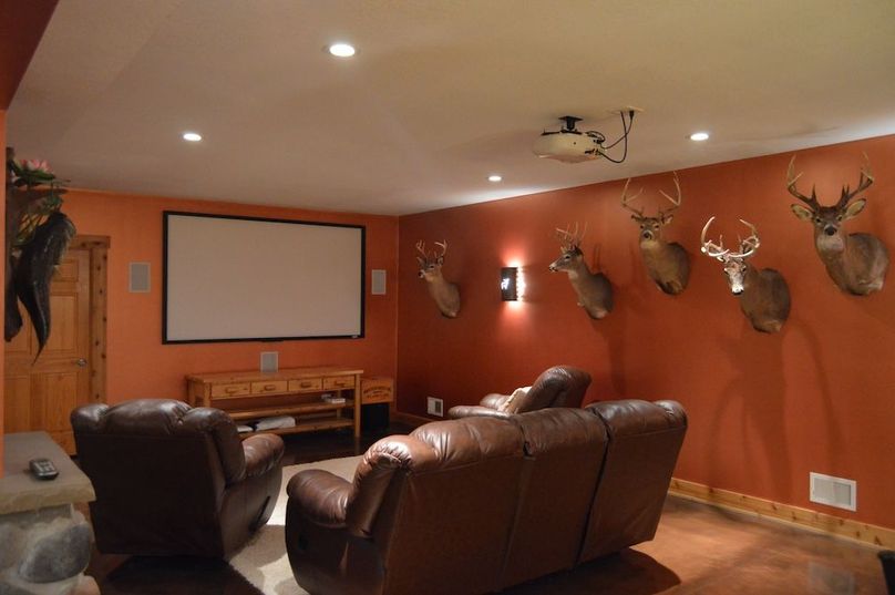 Basement lounge
