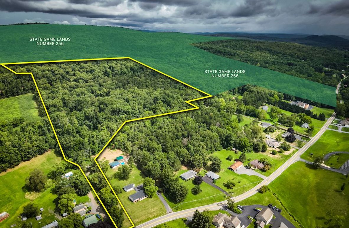 Print Wooded Tract Bordering State Game Lands In New Bloomfield, PA
