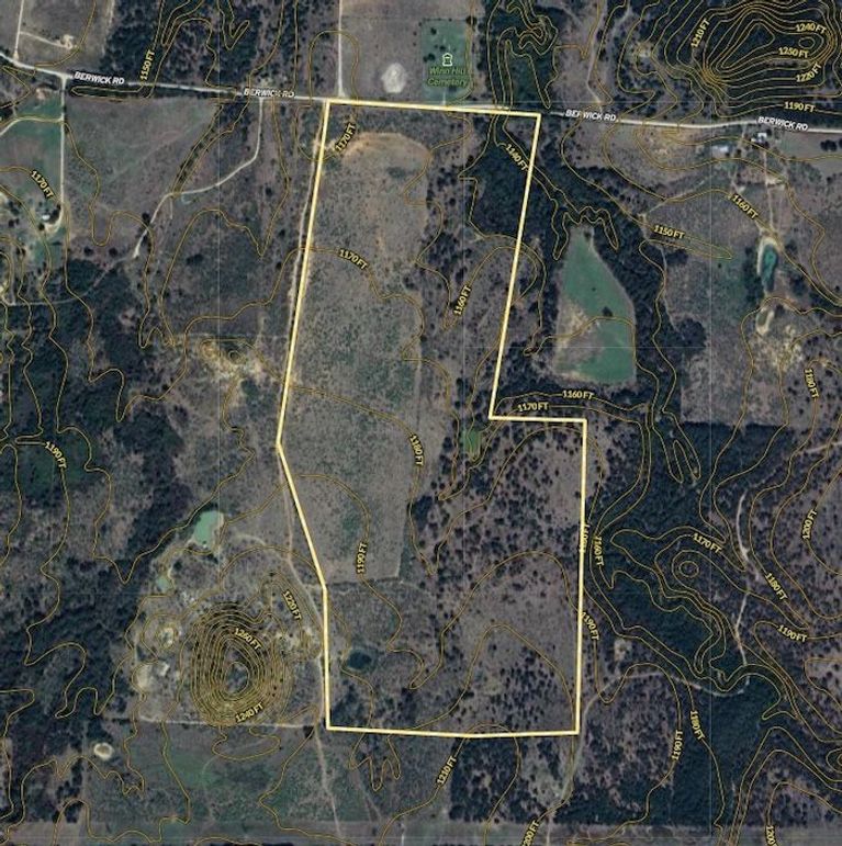 Map with Contours