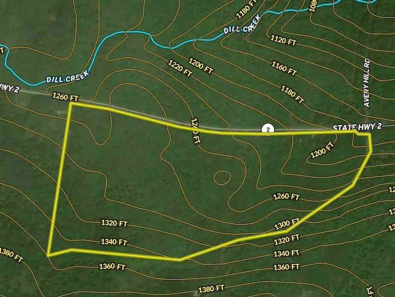 Rensselaer County NY 51.43 Bennett Contour Map