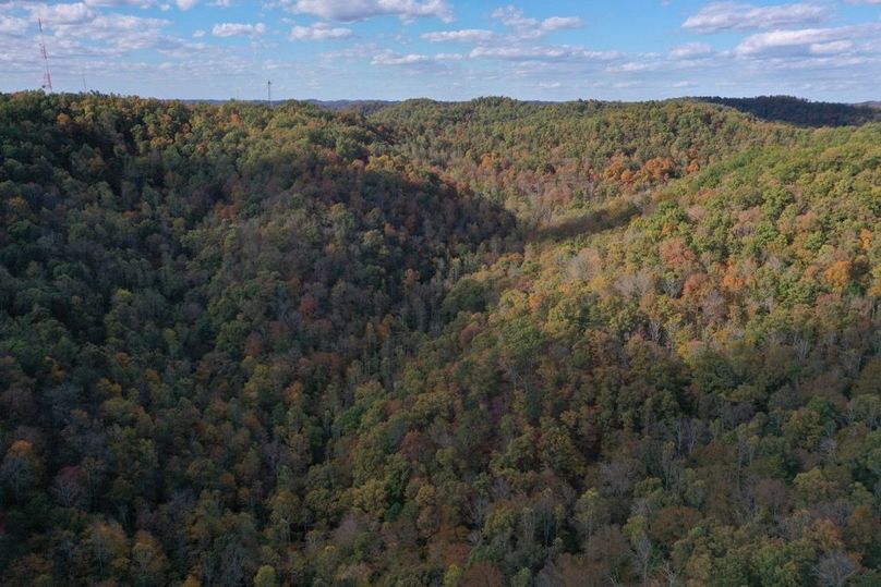 013 aerial drone shot from the middle of the property looking north