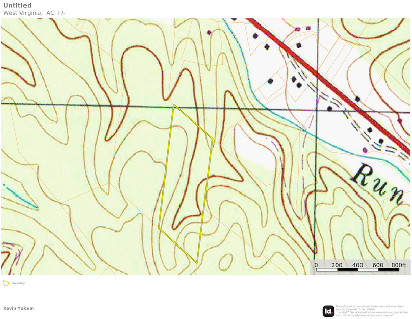 Pend Co WV 10+cabin Cornett map 2 topo