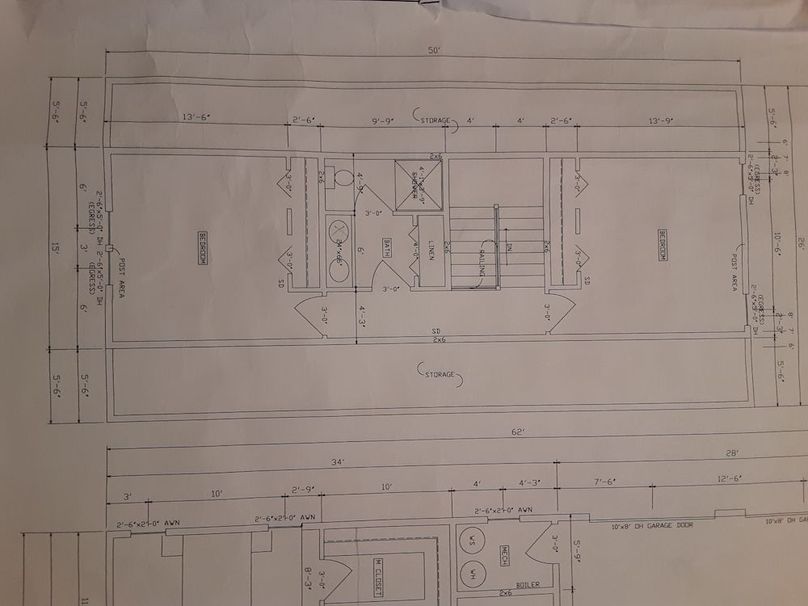 Two bedrooms on second level