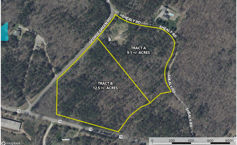 Aerial Map - Haralson 12.5 Ac.