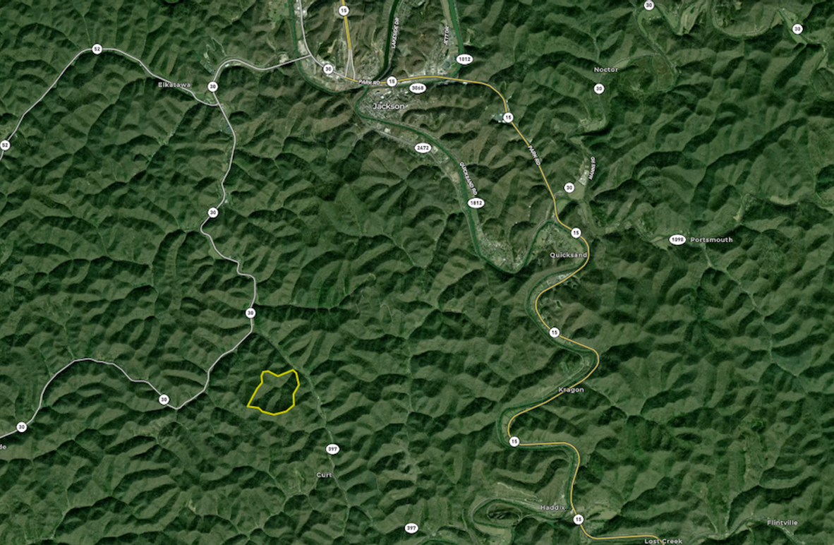 030 Breathitt 127 Land ID map zoomed out