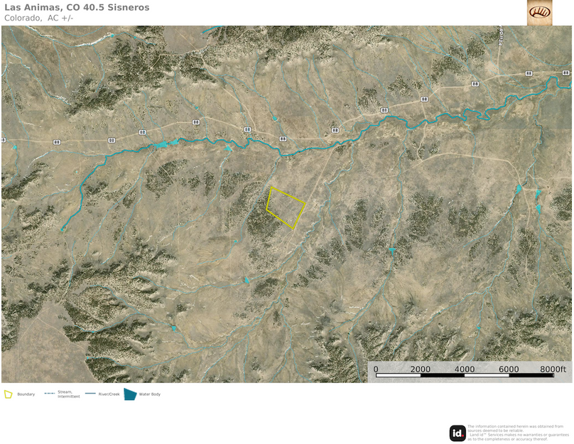 Las Animas, CO 40.5 Sisneros - Aerial 1