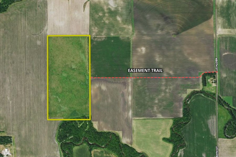 Aerial with Easement