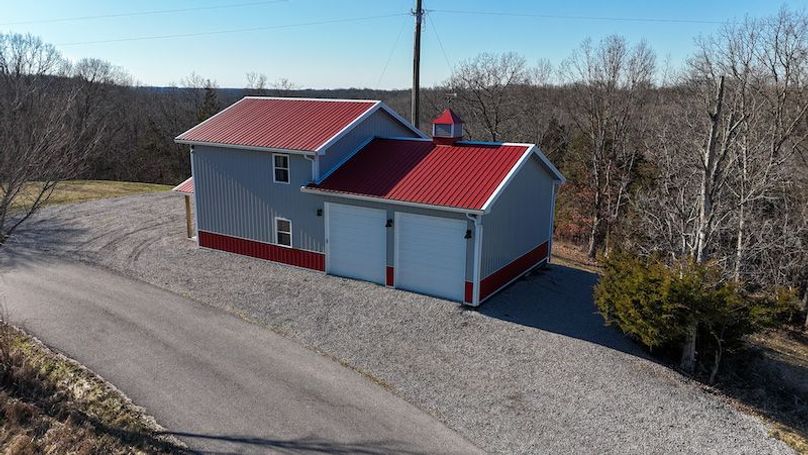 026 low elevation drone shot of the lodge from the northeast corner