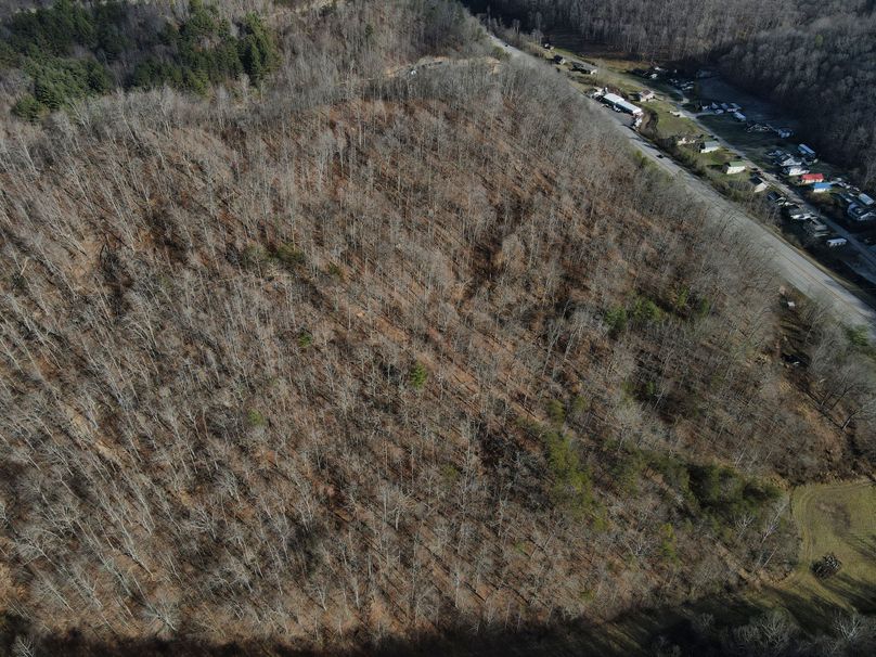 019 top down view of the eastern most hillside and ridgetop