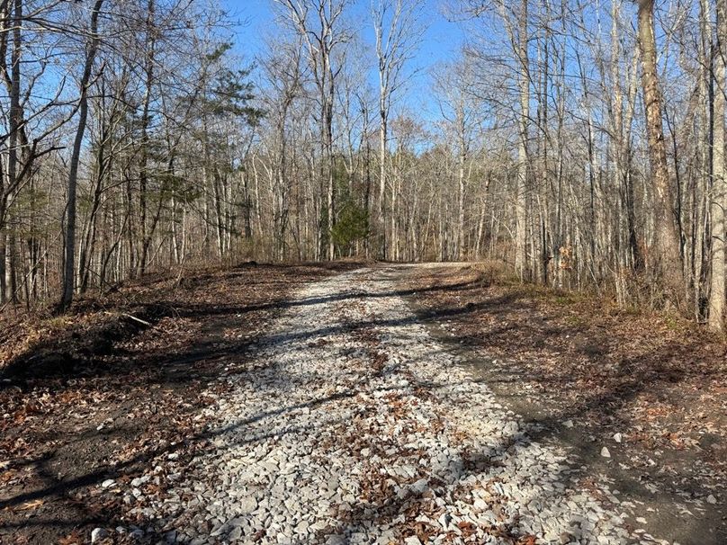 007 the gravel road leading in along the east boundary