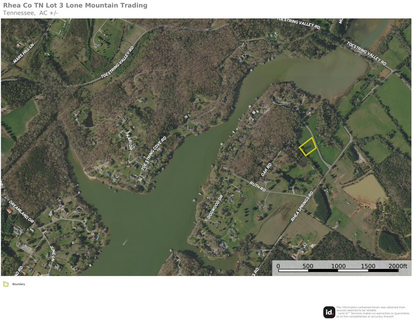 Rhea Co TN Lot 3 Outline 3