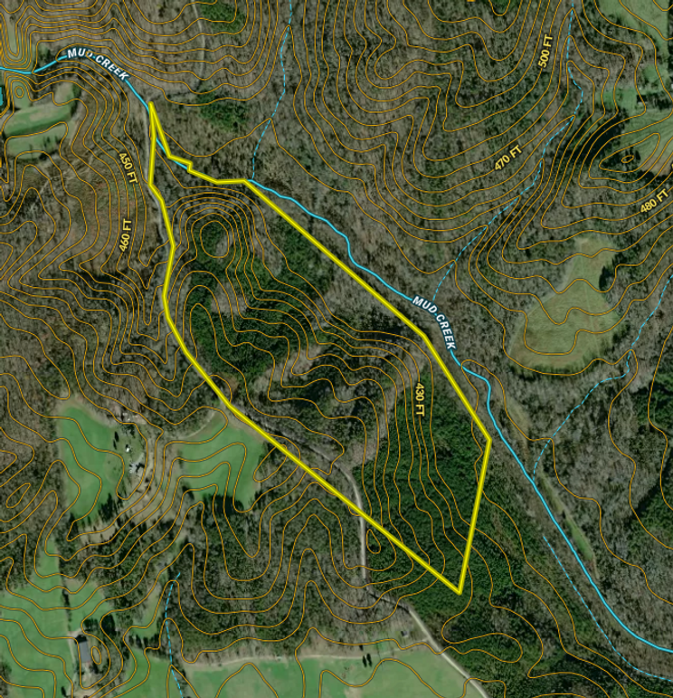 Aerial 4 Topo and Water Features