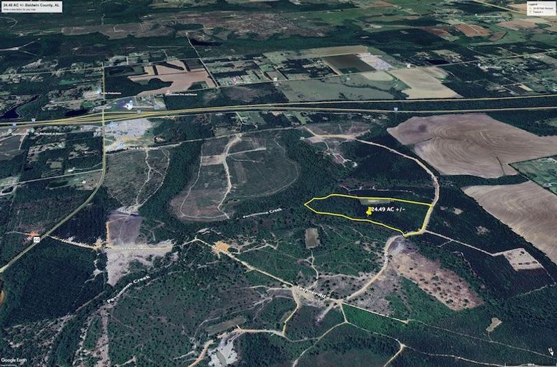 Aerial #4 Approx. 24.49 Acres Baldwin County, AL