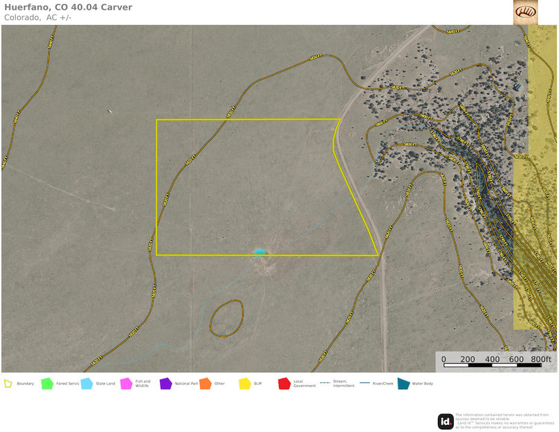 Huerfano, CO 40.04 Carver - Aerial 3