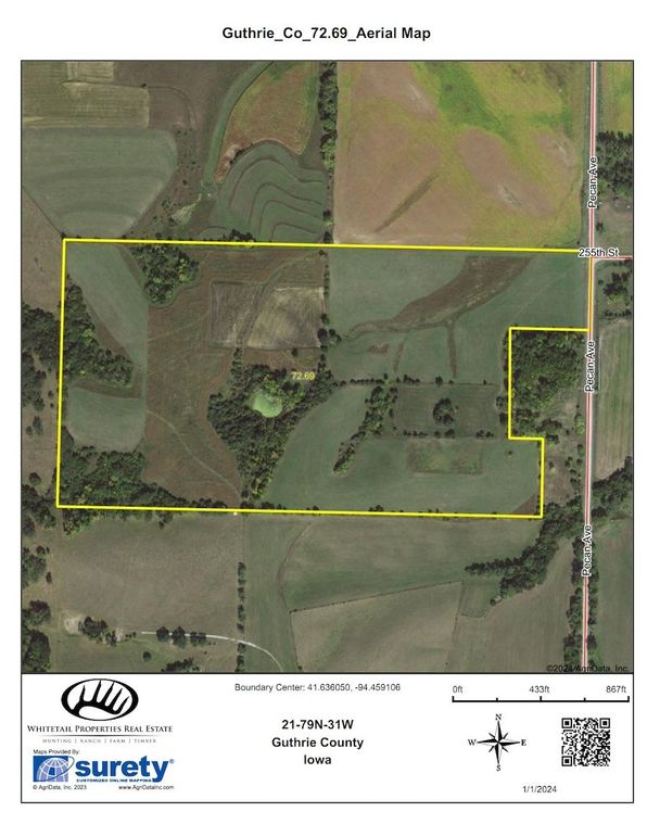 Guthrie_Co_72_69_Aerial_Map