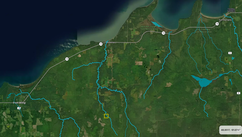 Aerial 3 Cranberry Creek